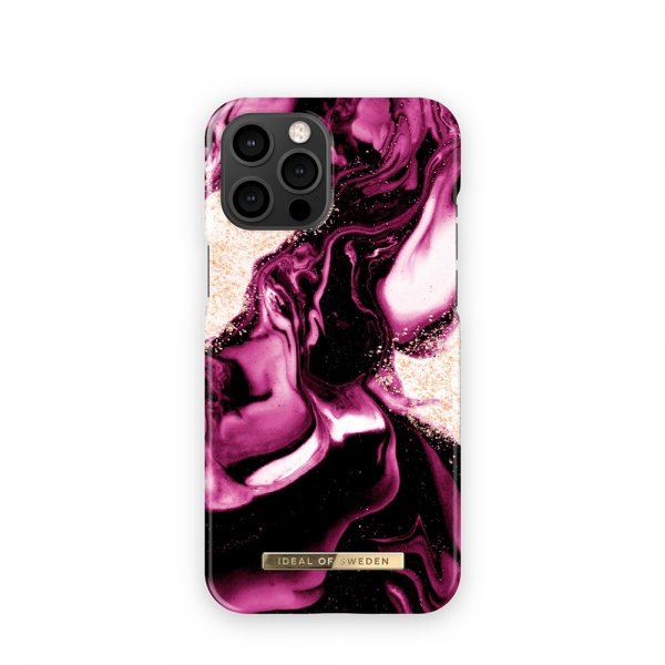 Ideal of Sweden iPhone 13 Pro Max Cover Fashion Case Golden Ruby