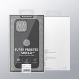 Nillkin iPhone 13 Pro Max Cover Frosted Shield Logo Cutout Sort