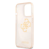 Guess iPhone 13 Pro Max Cover Full Glitter Guld