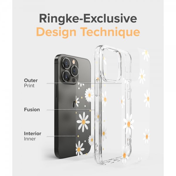 Ringke iPhone 13 Pro Max Cover Fusion Design Daisy