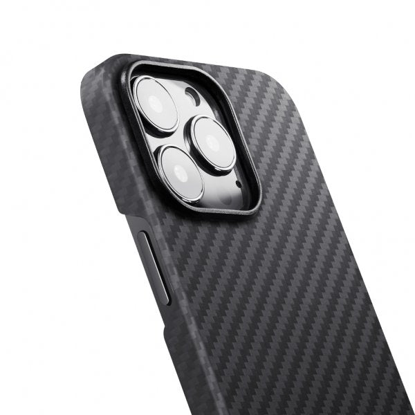 Pitaka iPhone 13 Pro Max Cover MagEZ Case 2 Sort/Grå Twill