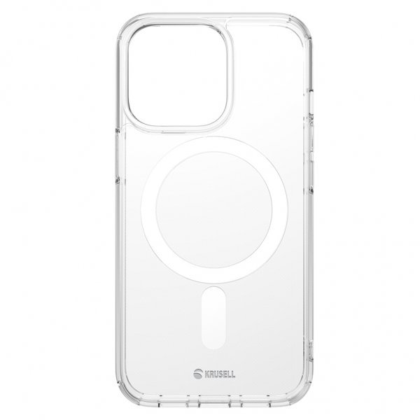 Krusell iPhone 13 Pro Max Cover MagSafe Clear Cover Transparent