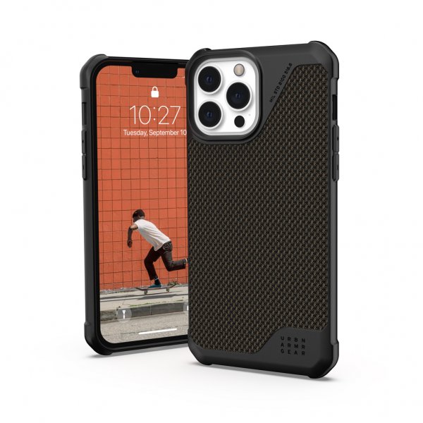 Urban Armor Gear (UAG) iPhone 13 Pro Max Cover Metropolis LT Kevlar Olive