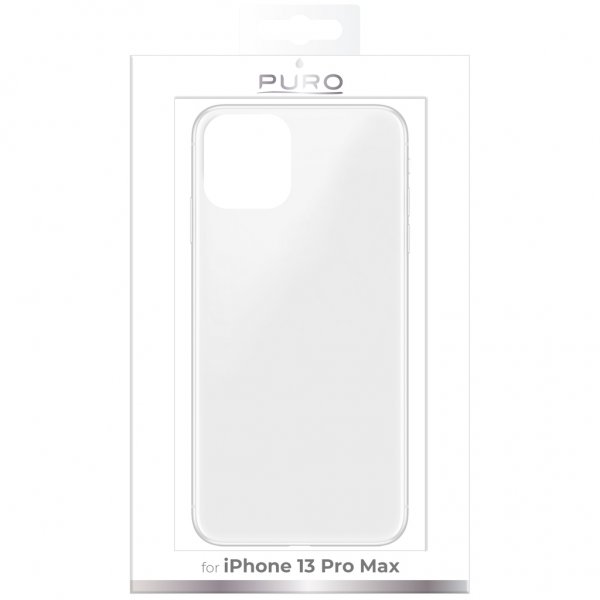 Puro iPhone 13 Pro Max Cover Nude Transparent