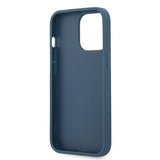 Guess iPhone 13 Pro Max Cover Printed Stripe Blå