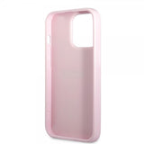 Guess iPhone 13 Pro Max Cover Saffiano Metal Logo Lilla