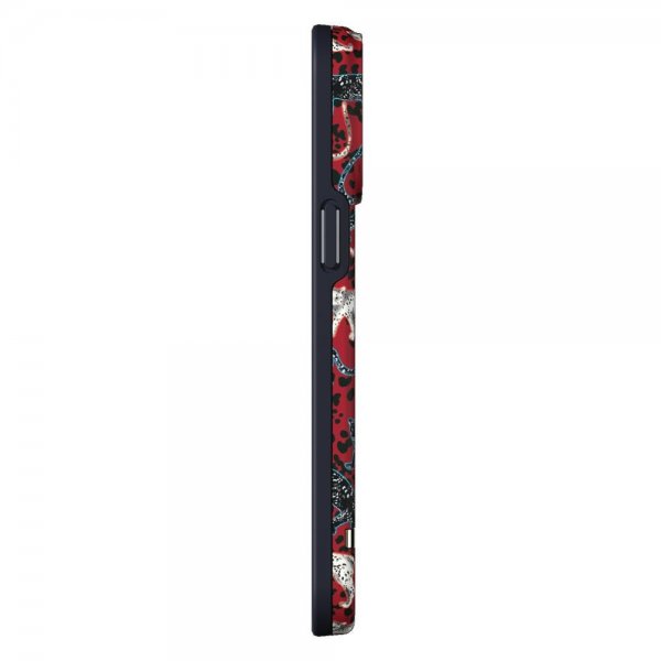 Richmond & Finch iPhone 13 Pro Max Cover Samba Red Leopard