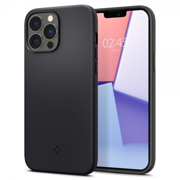 Spigen iPhone 13 Pro Max Cover Silicone Fit Sort
