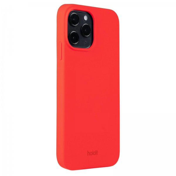 holdit iPhone 13 Pro Max Cover Silikone Chili Red