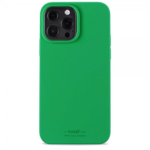 holdit iPhone 13 Pro Max Cover Silikone Grass Green