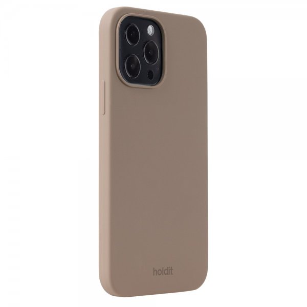 holdit iPhone 13 Pro Max Cover Silikone Mocha Brown