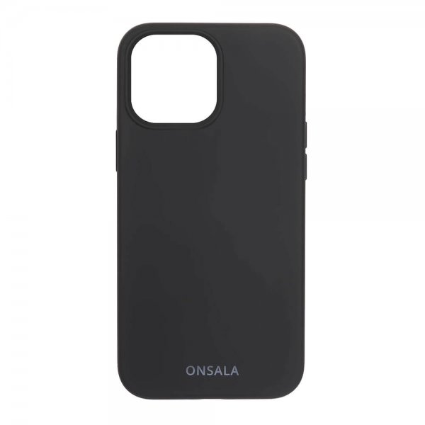 Onsala iPhone 13 Pro Max Cover Silikone Sort