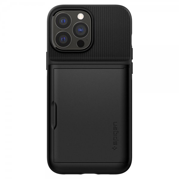 Spigen iPhone 13 Pro Max Cover Slim Armor CS Sort