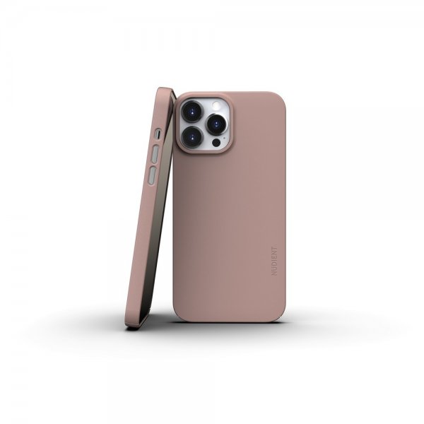 Nudient iPhone 13 Pro Max Cover Thin Case V3 MagSafe Dusty Pink
