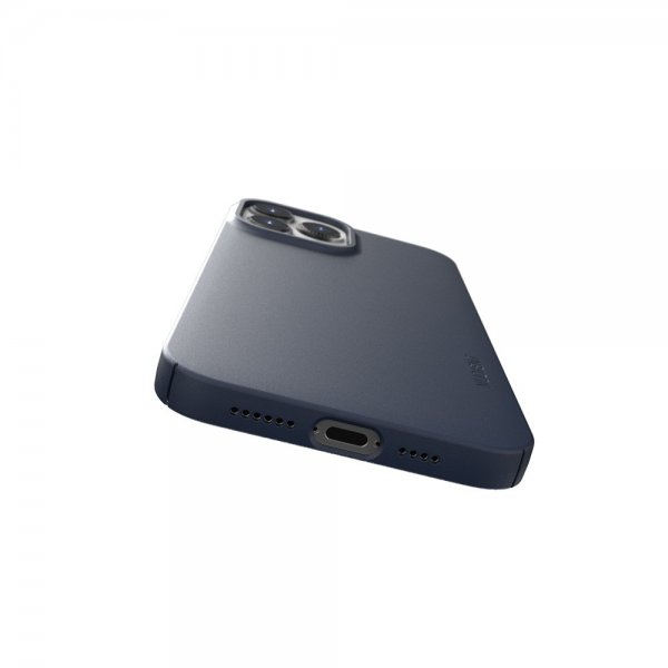 Nudient iPhone 13 Pro Max Cover Thin Case V3 MagSafe Midwinter Blue