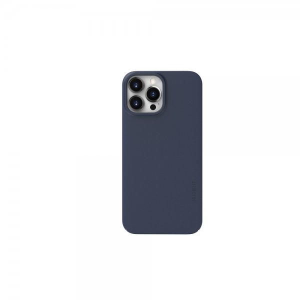 Nudient iPhone 13 Pro Max Cover Thin Case V3 MagSafe Midwinter Blue