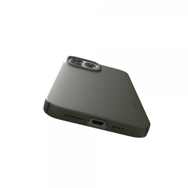 Nudient iPhone 13 Pro Max Cover Thin Case V3 MagSafe Pine Green
