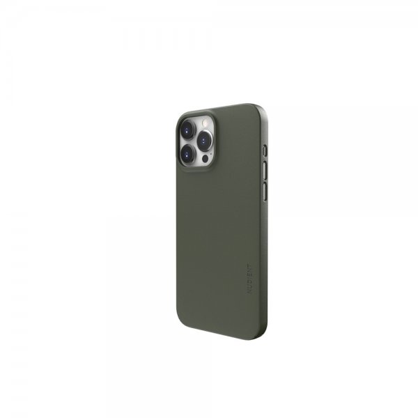 Nudient iPhone 13 Pro Max Cover Thin Case V3 MagSafe Pine Green