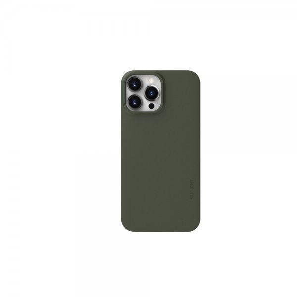 Nudient iPhone 13 Pro Max Cover Thin Case V3 MagSafe Pine Green
