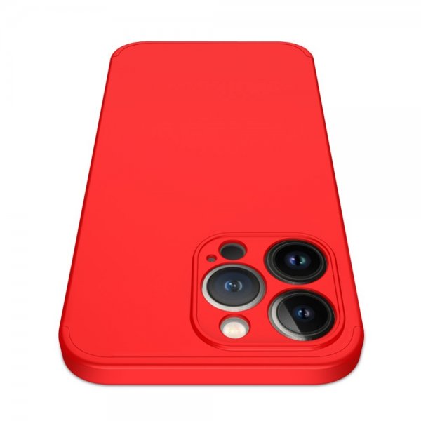 GKK iPhone 13 Pro Max Cover Tredelt Rød