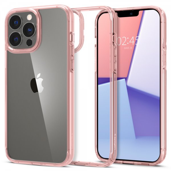 Spigen iPhone 13 Pro Max Cover Ultra Hybrid Rose Crystal