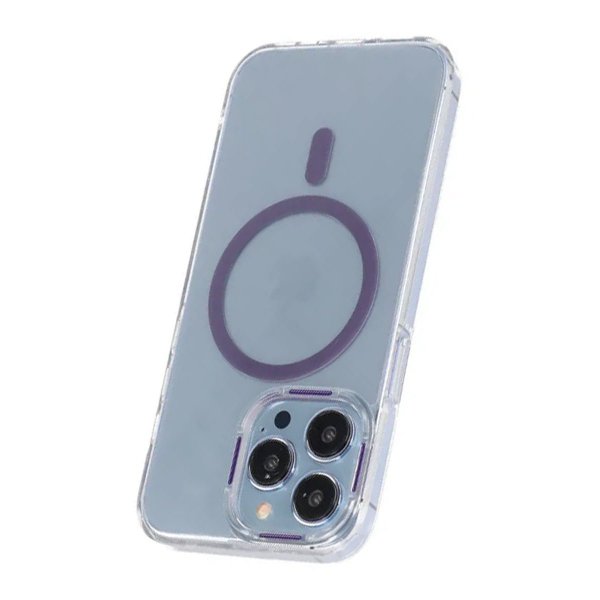 iPhone 13 Pro Max Cover TPU MagSafe Lilla