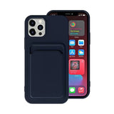 iPhone 13 Pro Cover Kortholder Blå