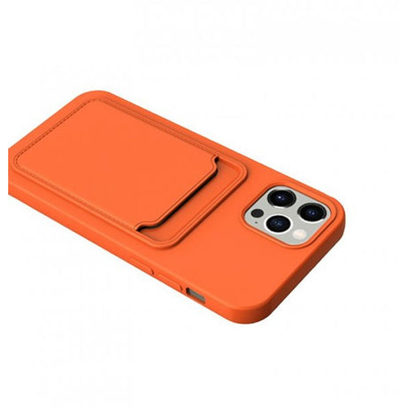 iPhone 13 Pro Cover Kortholder Orange
