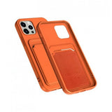 iPhone 13 Pro Cover Kortholder Orange