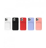 iPhone 13 Pro Cover Kortholder Rosa