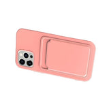 iPhone 13 Pro Cover Kortholder Rosa