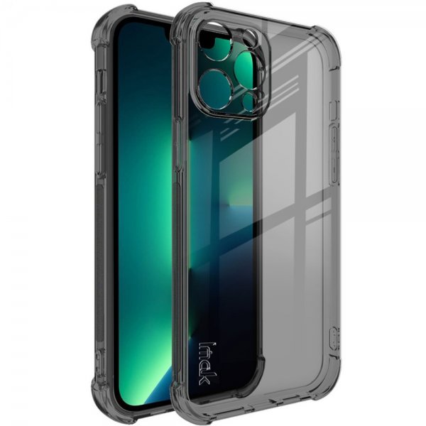 Imak iPhone 13 Pro Cover Airbag Transparent Sort