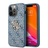 Guess iPhone 13 Pro Cover Big Logo Blå