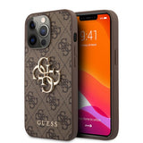 Guess iPhone 13 Pro Cover Big Logo Brun
