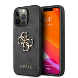 Guess iPhone 13 Pro Cover Big Logo Grå