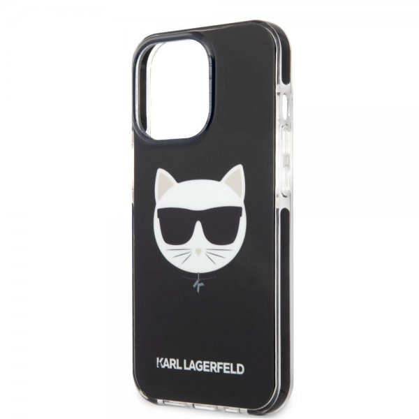 Karl Lagerfeld iPhone 13 Pro Cover Choupette Sort