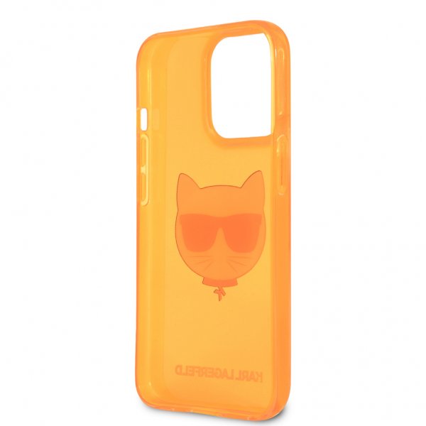Karl Lagerfeld iPhone 13 Pro Cover Fluo Orange