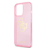 Guess iPhone 13 Pro Cover Full Glitter Rosa