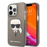 Karl Lagerfeld iPhone 13 Pro Cover Full Glitter Sort