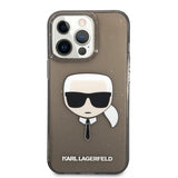 Karl Lagerfeld iPhone 13 Pro Cover Full Glitter Sort