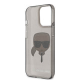 Karl Lagerfeld iPhone 13 Pro Cover Full Glitter Sort