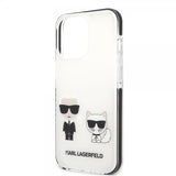 Karl Lagerfeld iPhone 13 Pro Cover Karl & Choupette Hvid