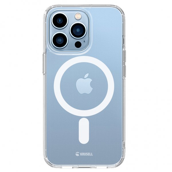 Krusell iPhone 13 Pro Cover MagSafe Clear Transparent