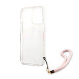 Guess iPhone 13 Pro Cover Marble Design Stripe Rosa