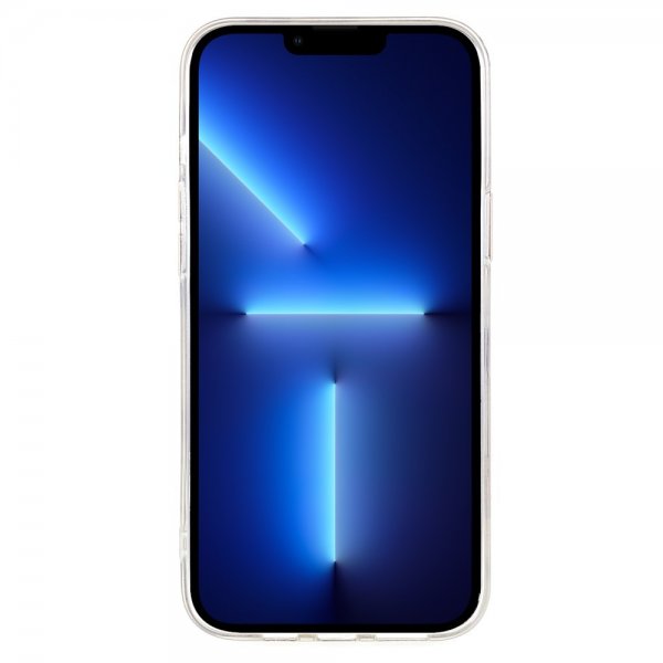 iPhone 13 Pro Cover Marmor Mønster Sort Hvid