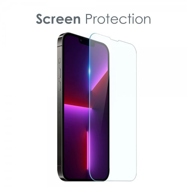 Northjo iPhone 13 Pro Cover med Skærmbeskyttelse og Kamerabeskyttelse 3-i-1