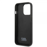 Karl Lagerfeld iPhone 13 Pro Cover Monogram Iconic Patch Rød