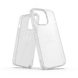 Adidas iPhone 13 Pro Cover Protective Klar Etui Glitter Klar