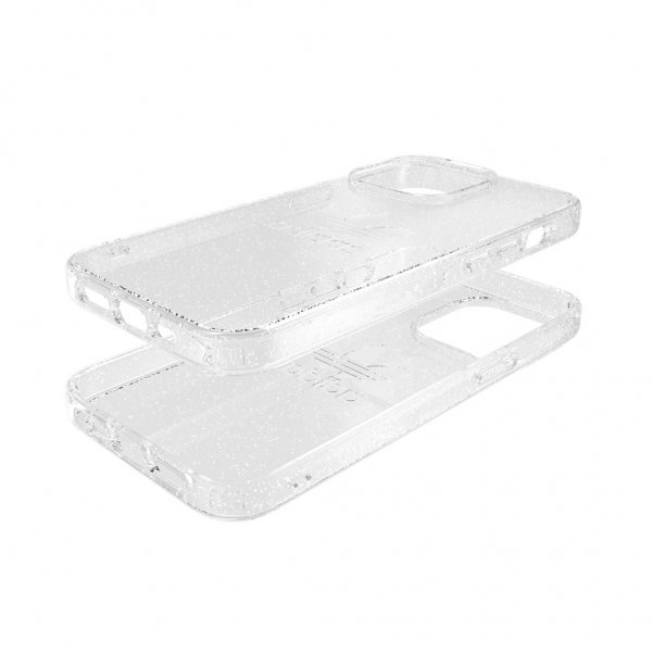 Adidas iPhone 13 Pro Cover Protective Klar Etui Glitter Klar