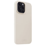 holdit iPhone 13 Pro Silikone cover Lys Beige